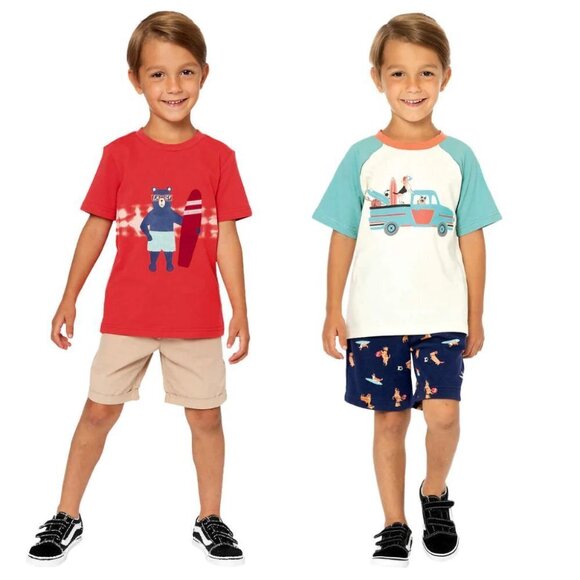 NEW Pekkle 4 Piece Short Sets | Trucks - Picture 1 of 4